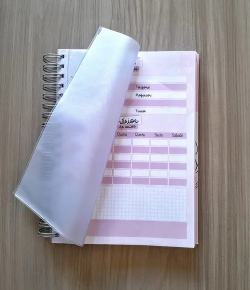 Caderno Escolar Capa Dura Personalizada 10 Matérias