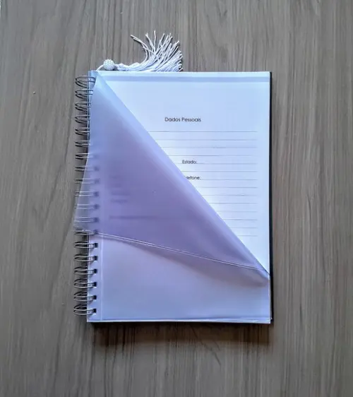 Caderno Escolar Capa Dura Personalizada 100 Folhas