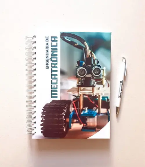 Caderno Escolar Capa Dura Personalizada 100 Folhas