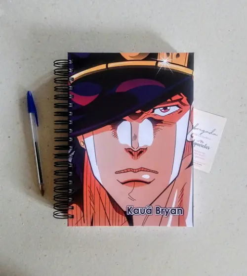 Caderno Escolar Capa Dura Personalizada 100 Folhas
