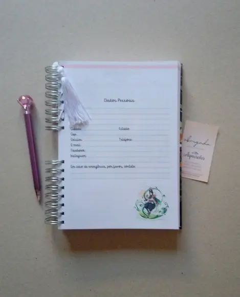 Caderno Escolar Capa Dura Personalizada 100 Folhas