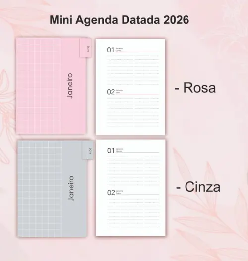 Mini Agenda 2026 Personalizada