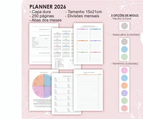 Planner 2026 Personalizado