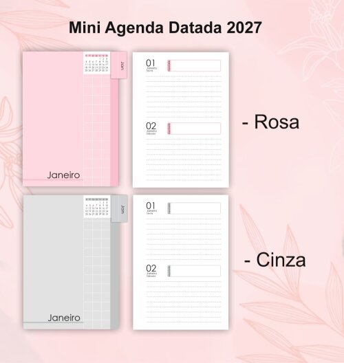 Mini Agenda 2027 Personalizada