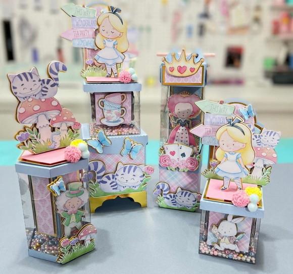 20 Caixinhas para Festa Tema Alice