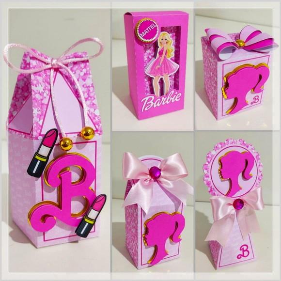 30 Caixinhas para Festa Barbie