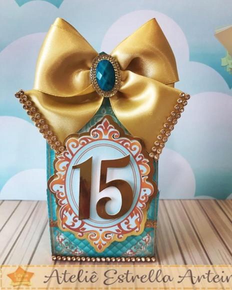 30 Caixinhas para Festa Tema 15 Anos