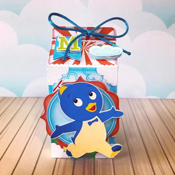 30 Caixinhas PEGUE E MONTE - Tema Backyardigans