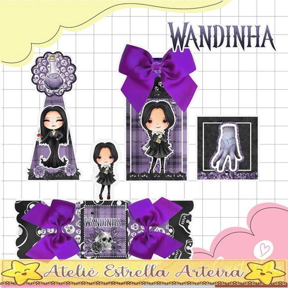 30 Caixinhas para Festa Tema Wandinha