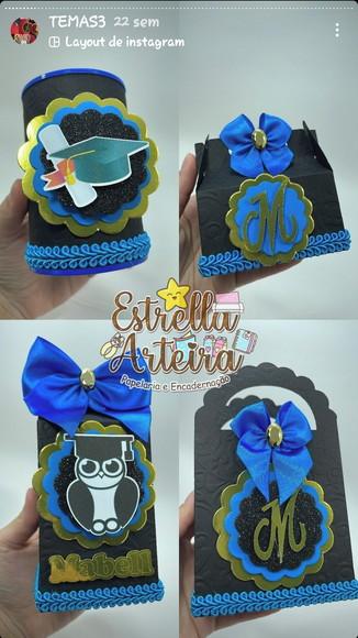 40 Caixinhas para Festa Formatura Abc