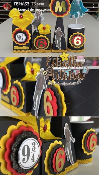 40 Caixinhas para Festa Tema Harry Potter