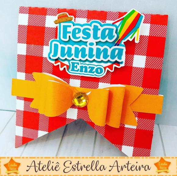 CONVITE FESTA JUNINA
