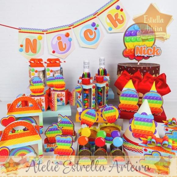 FESTA COMPLETA - FIDGET TOYS / POP IT