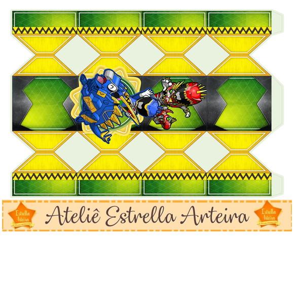 frete grátis - pacote 20 unid. CAIXINHA POWER RANGERS