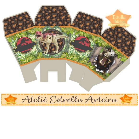 FRETE GRÁTIS -KIT 20 CAIXINHAS -JURASSIC PARK