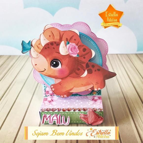 FRETE GRÁTIS -PACOTE 15 PORTA BIS -DINOSSAURO MENINA