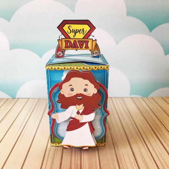 Kit 20 Caixinhas Jesus Meu Heroi