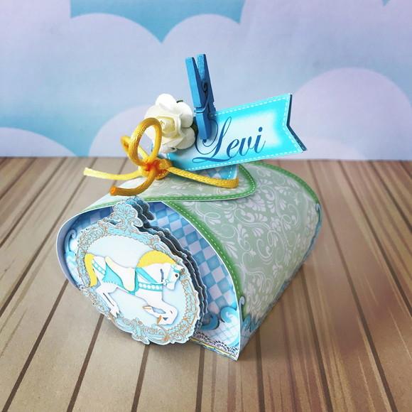 KIT 30 CAIXAS CARROSSEL ENCANTADO MENINO