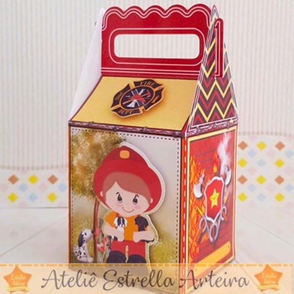 KIT 30 CAIXINHAS - BOMBEIROS