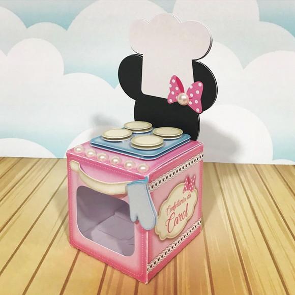 KIT 30 CAIXINHAS MINNIE CONFEITEIRA