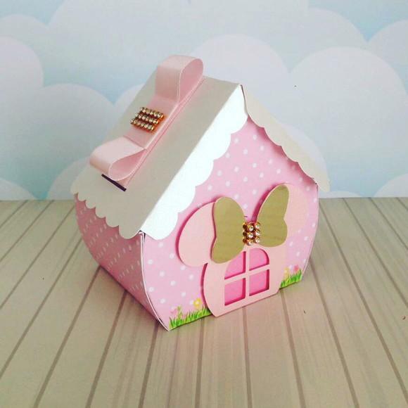 KIT 30 CAIXINHAS MINNIE ROSA