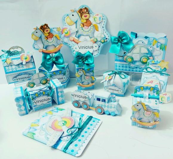 Kit 30 Caixinhas Para Festa Tema Brinquedos