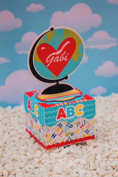 Kit 30 Caixinhas Para Festa Tema Formatura Abc