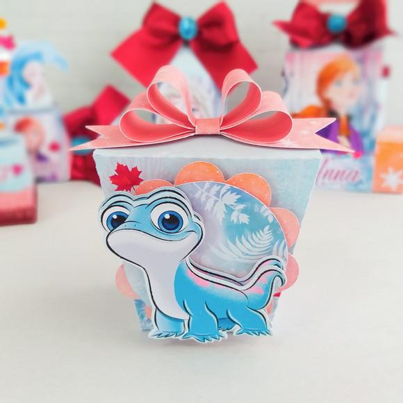 Kit 30 Caixinhas Para Festa Tema Frozen