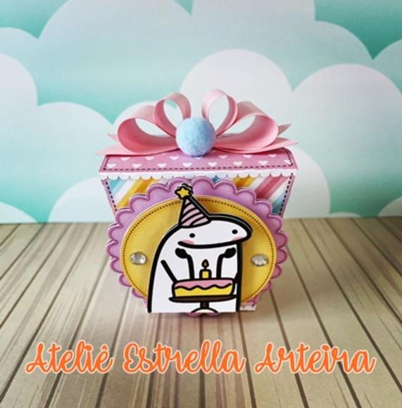 KIT 30 CAIXINHAS PERSONALIZADA FLORK