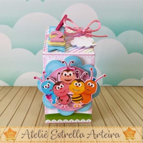 KIT 30 CAIXINHAS TEMA BICHIKIDS