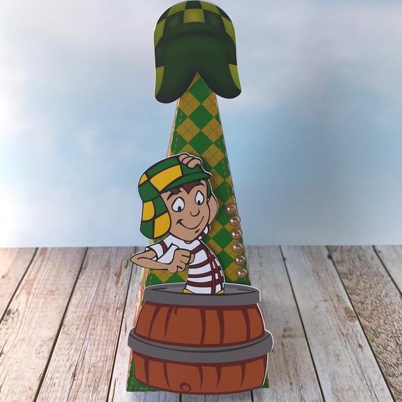 Kit 30 Caixinhas Tema Chaves
