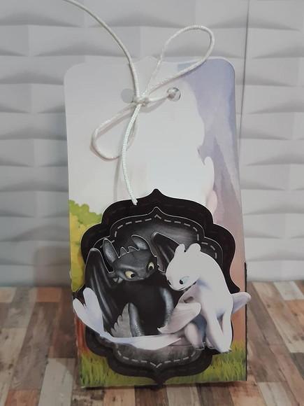 Kit 30 Caixinhas Tema Como Treinar Seu Dragão