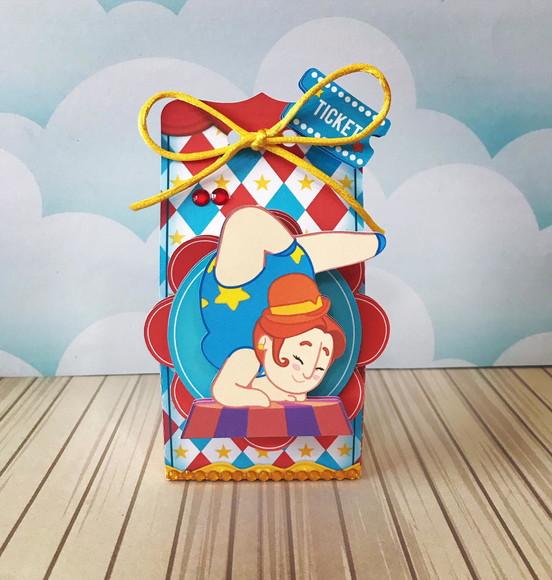 Kit 30 Caixinhas Tema Mundo Bita Circo