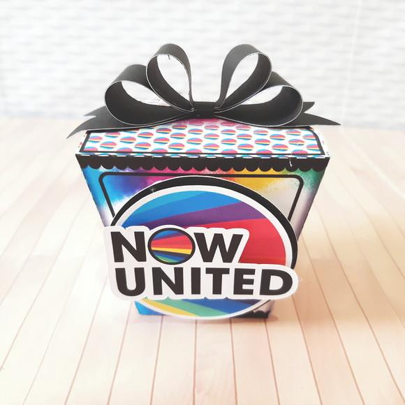 Kit 30 Caixinhas Tema Now United