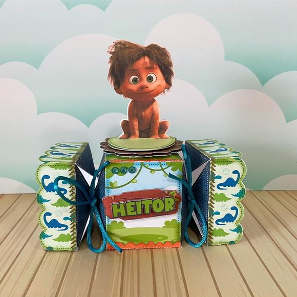 KIT 30 CAIXINHAS TEMA O BOM DINOSSAURO