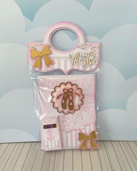 Kit de Colorir Tema Bailarina
