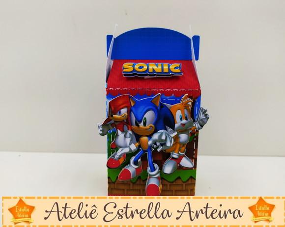 KIT FESTA 20 CAIXINHAS - SONIC