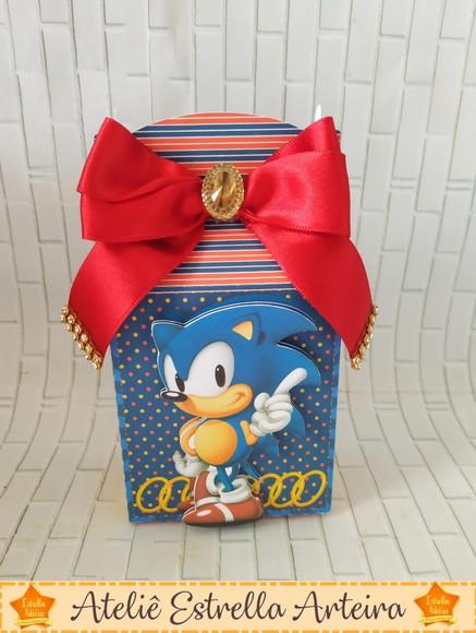 KIT FESTA 20 CAIXINHAS - SONIC