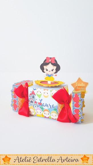 KIT FESTA 30 CAIXINHAS - BRANCA DE NEVE