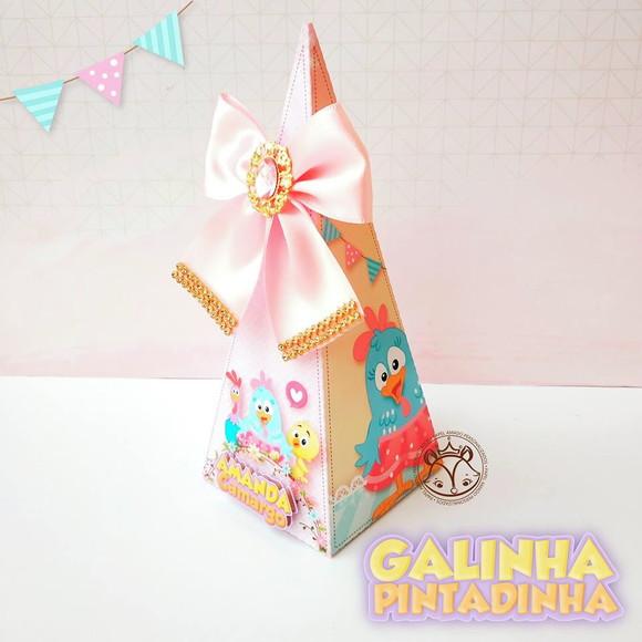 KIT FESTA 30 CAIXINHAS -GALINHA PINTADINHA CANDY 1