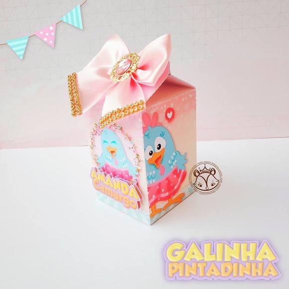 KIT FESTA 30 CAIXINHAS -GALINHA PINTADINHA CANDY 2