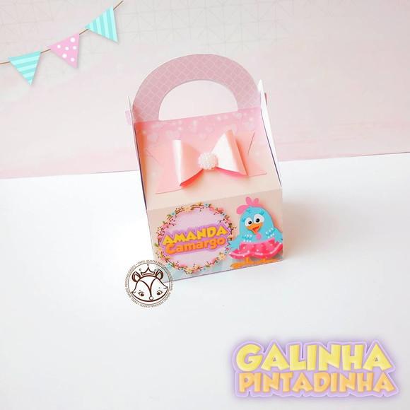 KIT FESTA 30 CAIXINHAS -GALINHA PINTADINHA CANDY 2