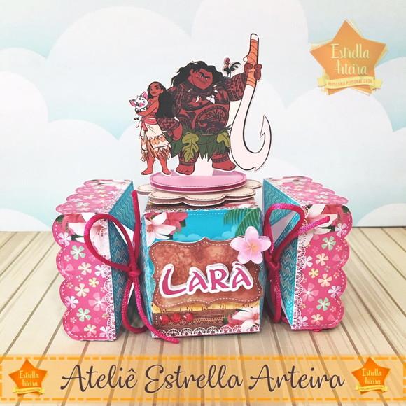 KIT FESTA 30 CAIXINHAS -MOANA