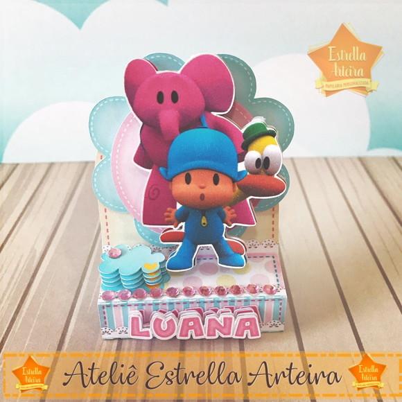 KIT FESTA 30 CAIXINHAS -POCOYO MENINA