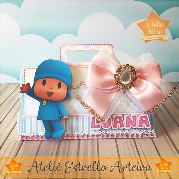 KIT FESTA 30 CAIXINHAS -POCOYO MENINA