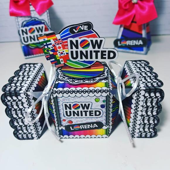 Kit Festa 30 Caixinhas Tema Now United