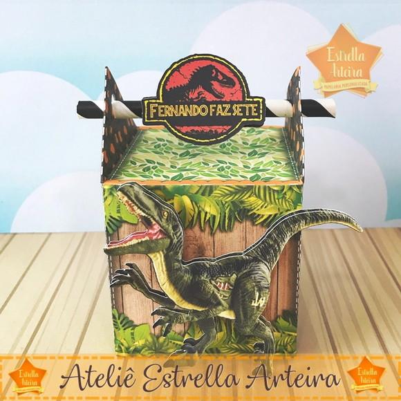 KIT FESTA 40 CAIXAS -JURASSIC PARK