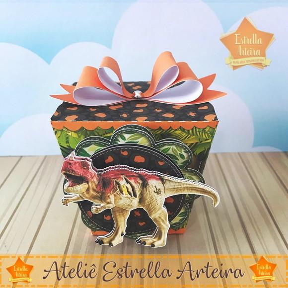 Kit Festa 40 Caixas Tema Jurassic Park