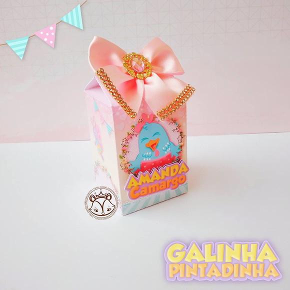 KIT FESTA 40 CAIXINHAS - GALINHA PINTADINHA CANDY 1