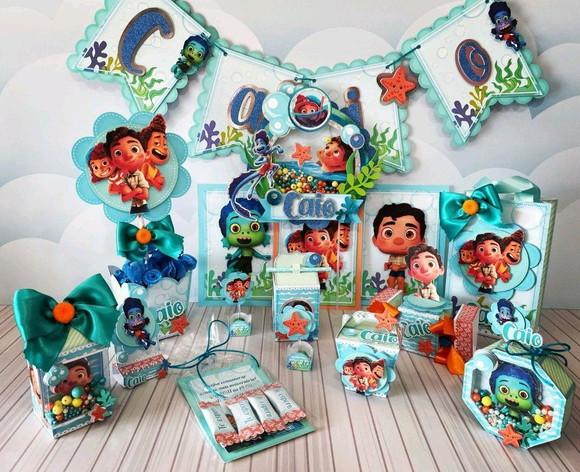 KIT FESTA COMPLETA LUCA DISNEY